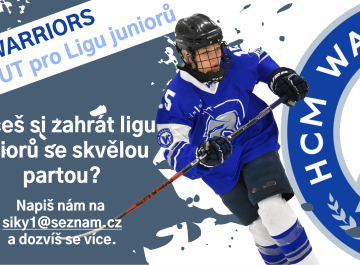 Warriors rozjíždějí TRYOUT!! Chceš hrát s námi ligu juniorů?